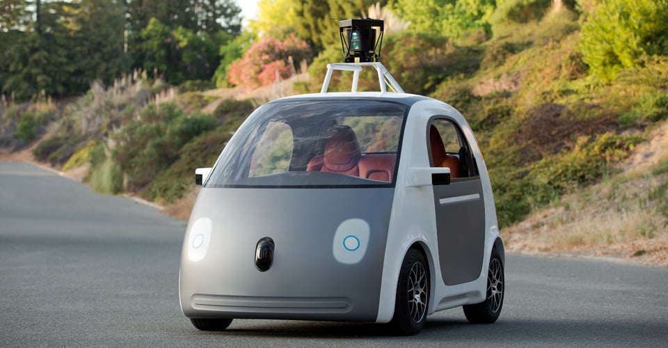 Nye regler for førerløse biler i USA - Google car. Teknologikritik.dk